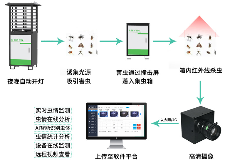 虫情测报仪（R2款）系统框架图