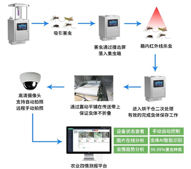 虫情测报仪（R5款）系统框架图