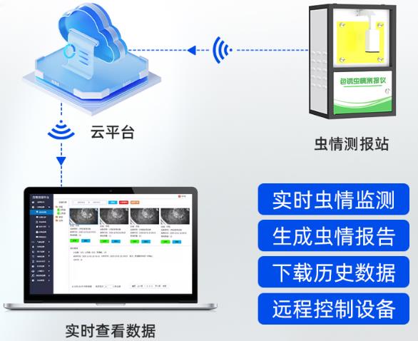 色诱虫情测报仪（R10款）系统框架图